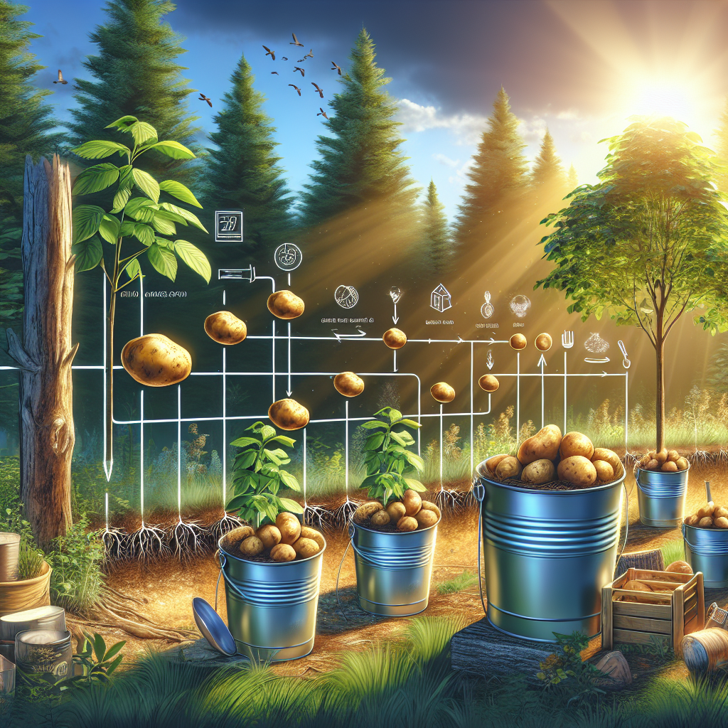 How to Grow Potatoes in Buckets for Off-Grid Survival