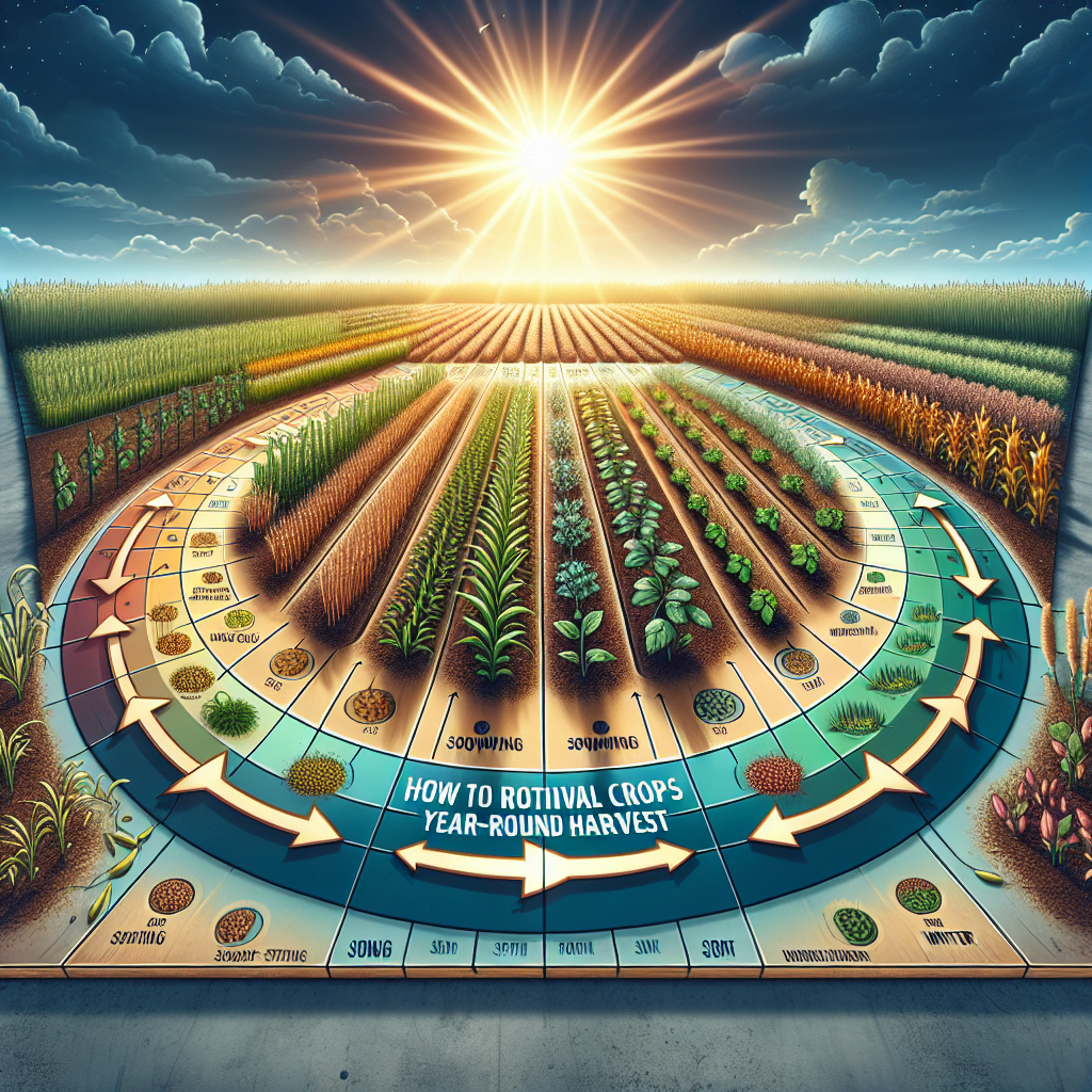 How to Rotate Your Survival Crops for Year-Round Harvests