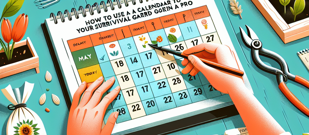 How to Use a Calendar to Plan Your Survival Garden Like a Pro