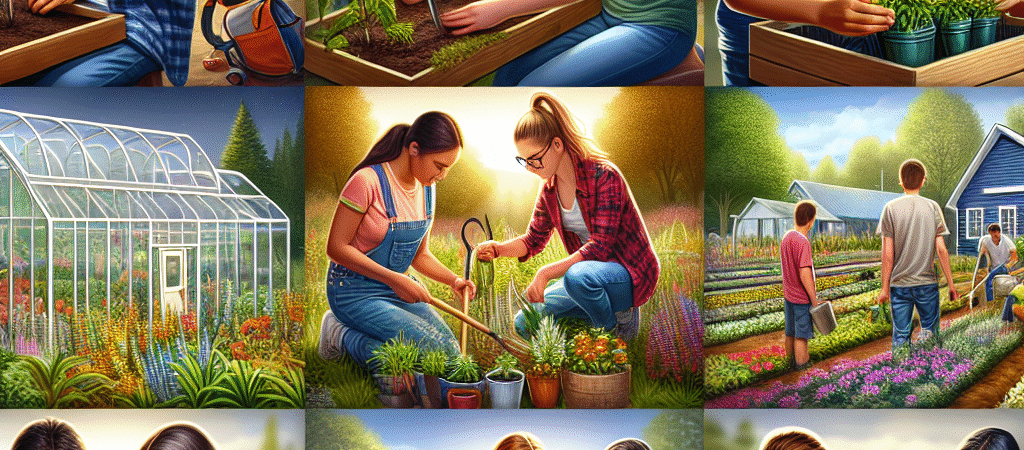 Teaching Teenagers Self-Reliance Through Garden Projects