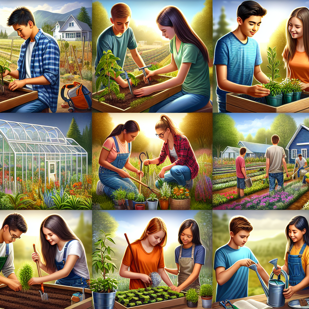 Teaching Teenagers Self-Reliance Through Garden Projects