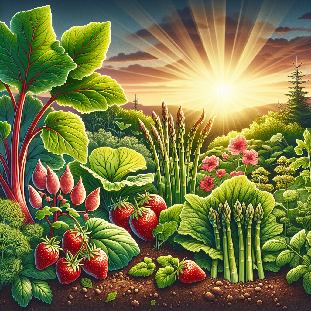 How to Grow Edible Perennials for a Long-Term Survival Garden