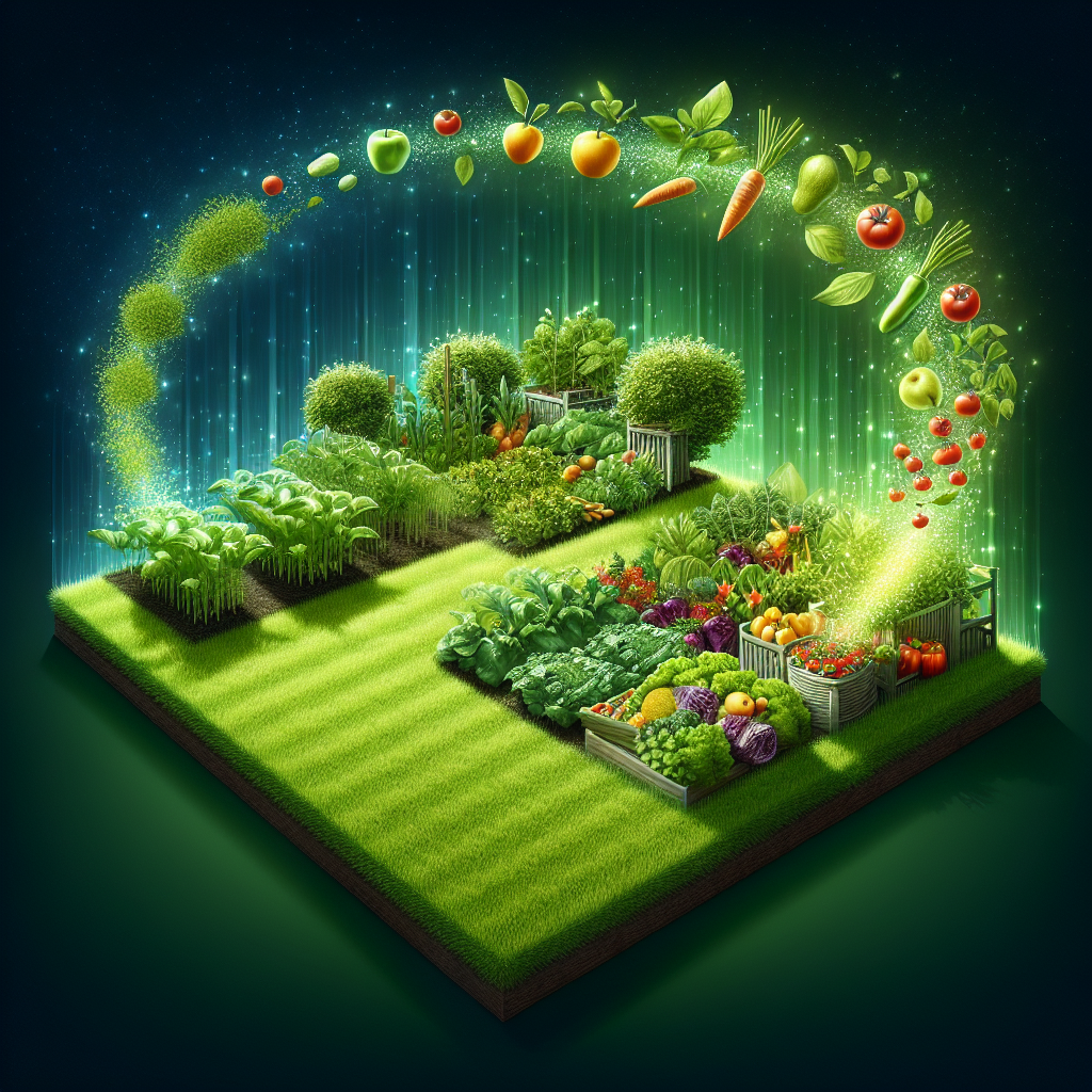 How to Turn Lawn Space Into a Fully Productive Food Garden