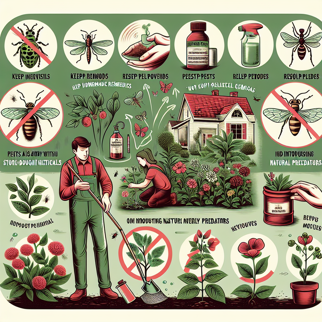 How to Keep Pests Away Without Store-Bought Chemicals